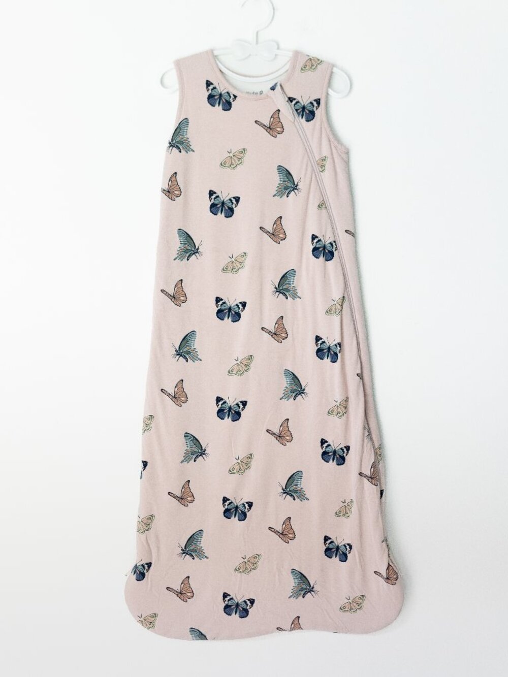 Kyte Baby Sleep Sack - Blush Butterfly, Medium, 1.0 TOG